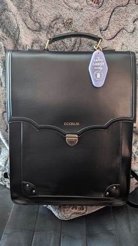 Customer photo review of Aria Vintage Backpack for 15.6 Inches