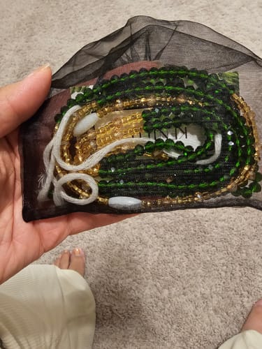Customer photo review of *Best-Seller* Sika African Lux Waist Beads