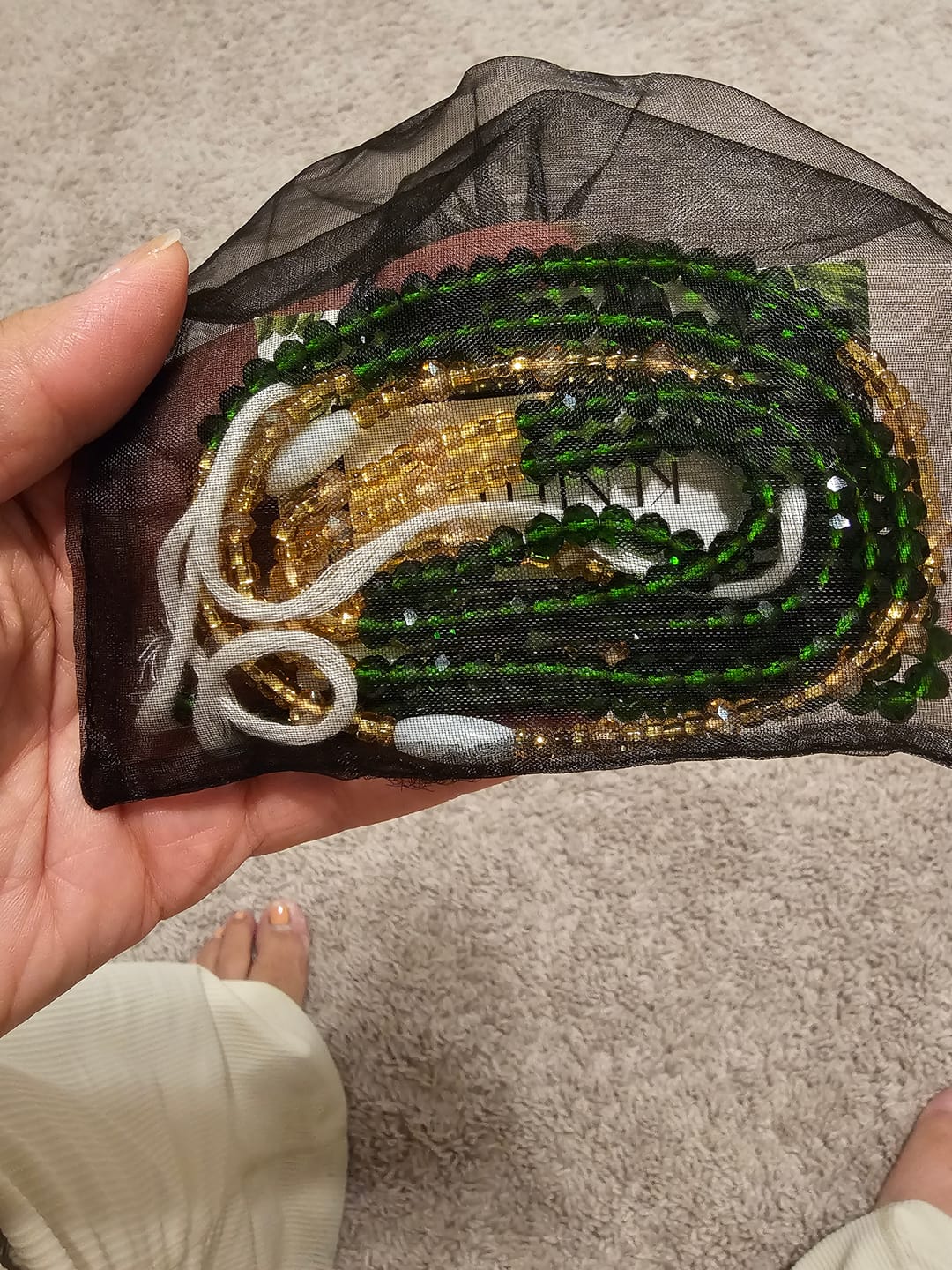 Customer photo review of *Best-Seller* Sika African Lux Waist Beads