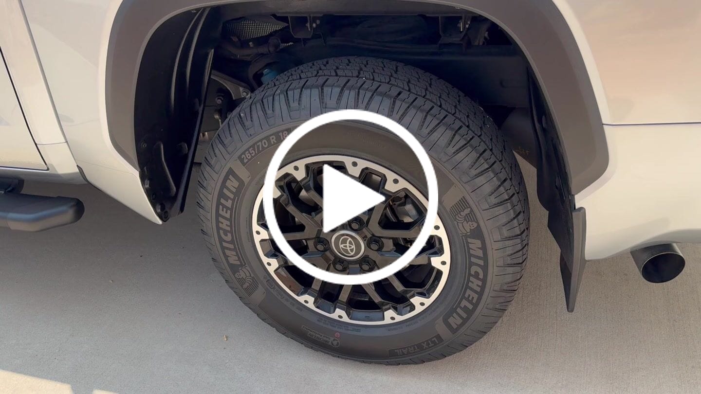 Customer video review of Tire Cleaner