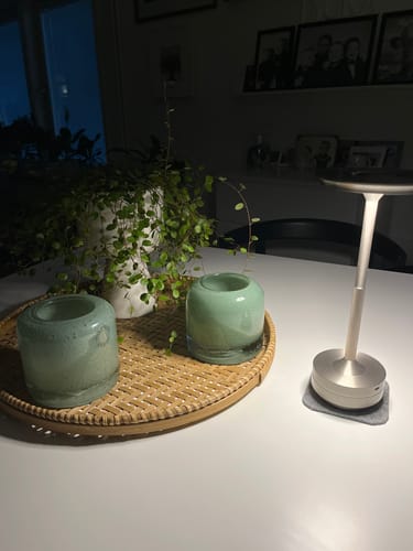 Customer photo review of Bordslampa Iron - Portabel - Batteridriven 4000 mAH