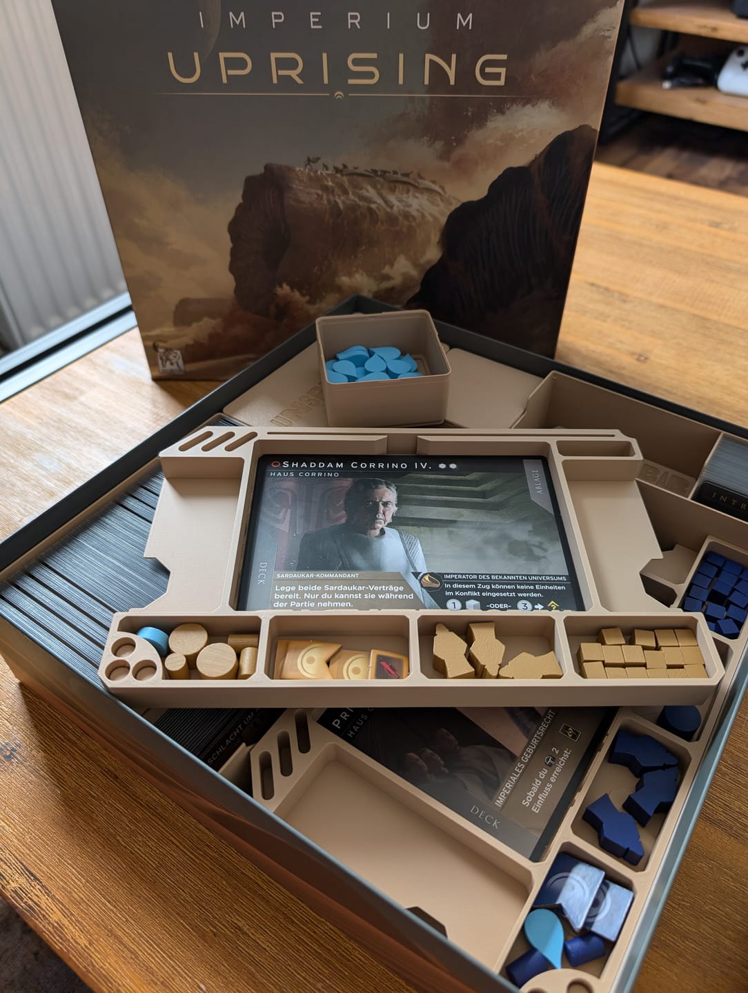 Customer photo review of "UPRISING" Insert + Player Boards