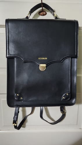Customer photo review of Aria Vintage Backpack for 15.6 Inches