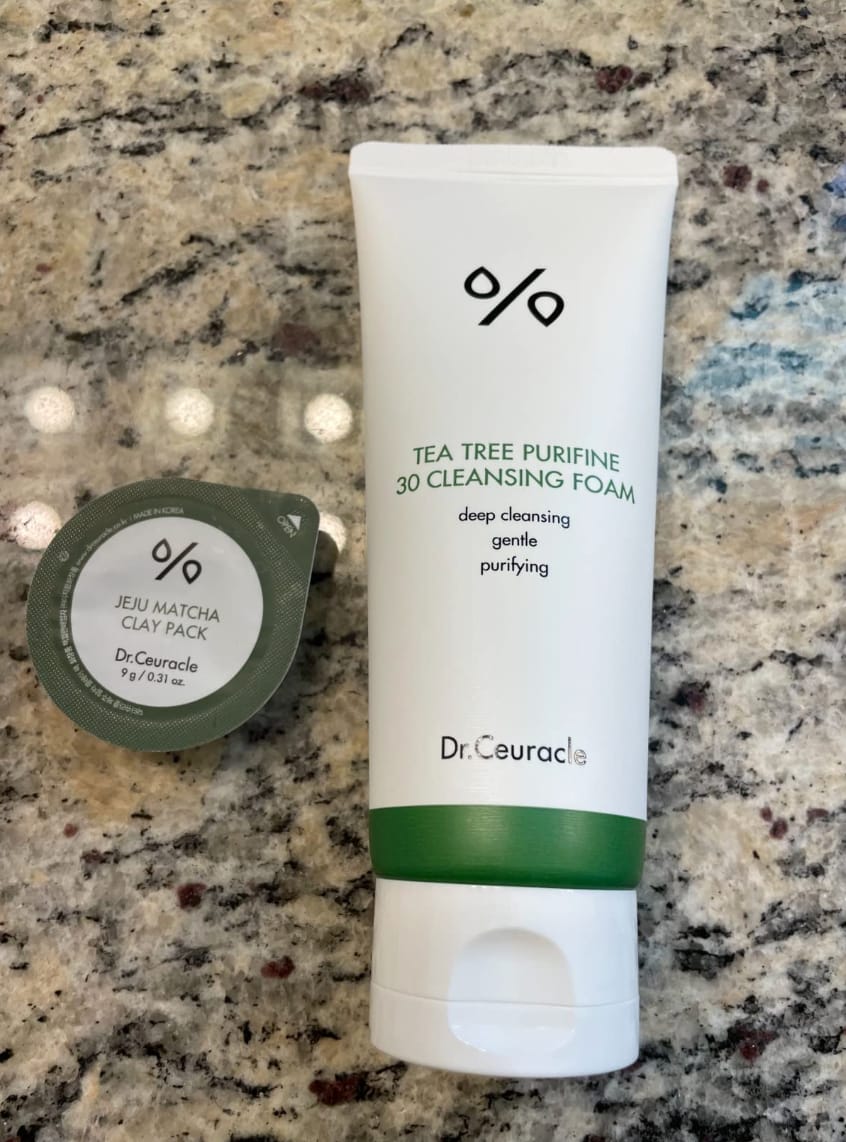Customer photo review of Spumă de curățare subacidă Dr. Ceuracle Tea Tree Purifine 30 Cleansing Foam     150g