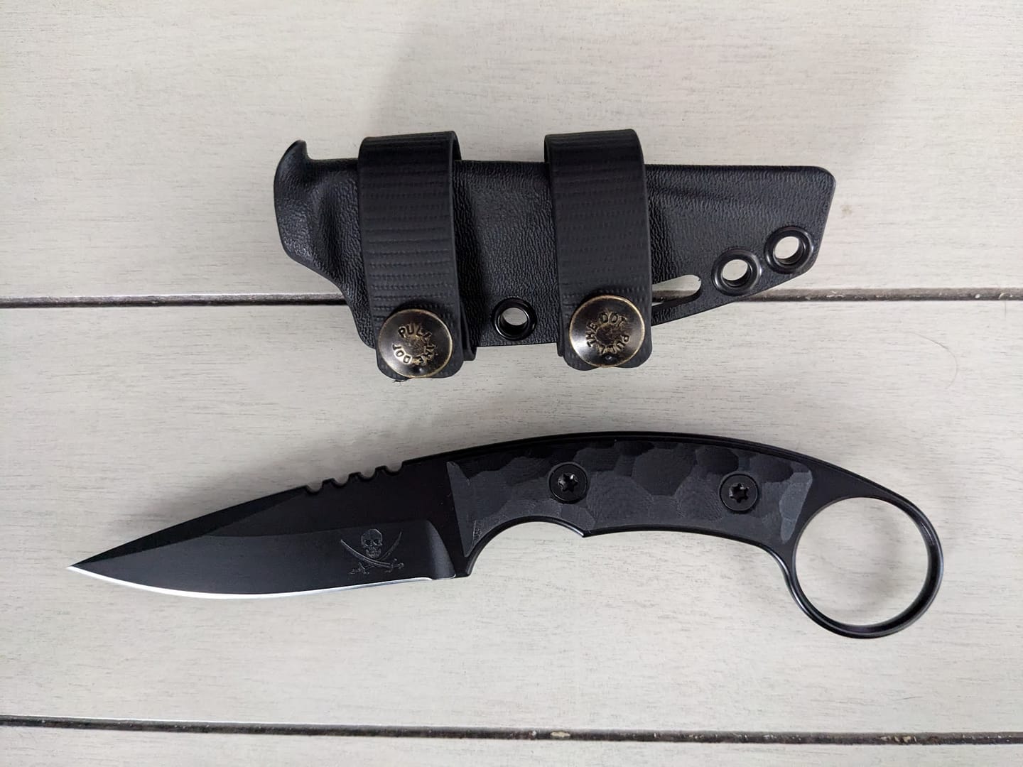 Customer photo review of SVM-R (Blackout) "Jolly Roger"