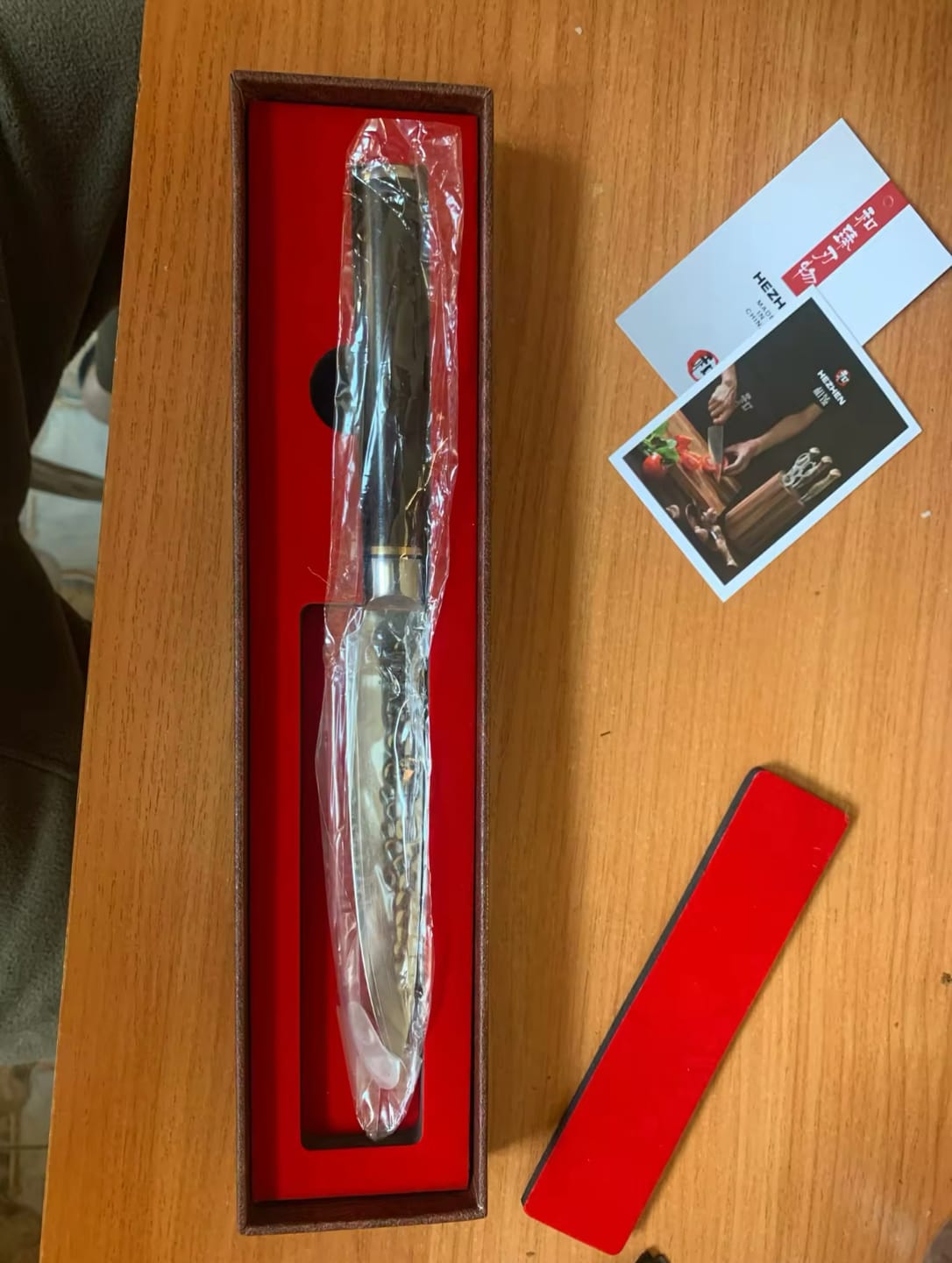 Customer photo review of HEZHEN 5" Hammer Series Universalmesser