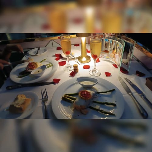 Customer photo review of Cena Romántica