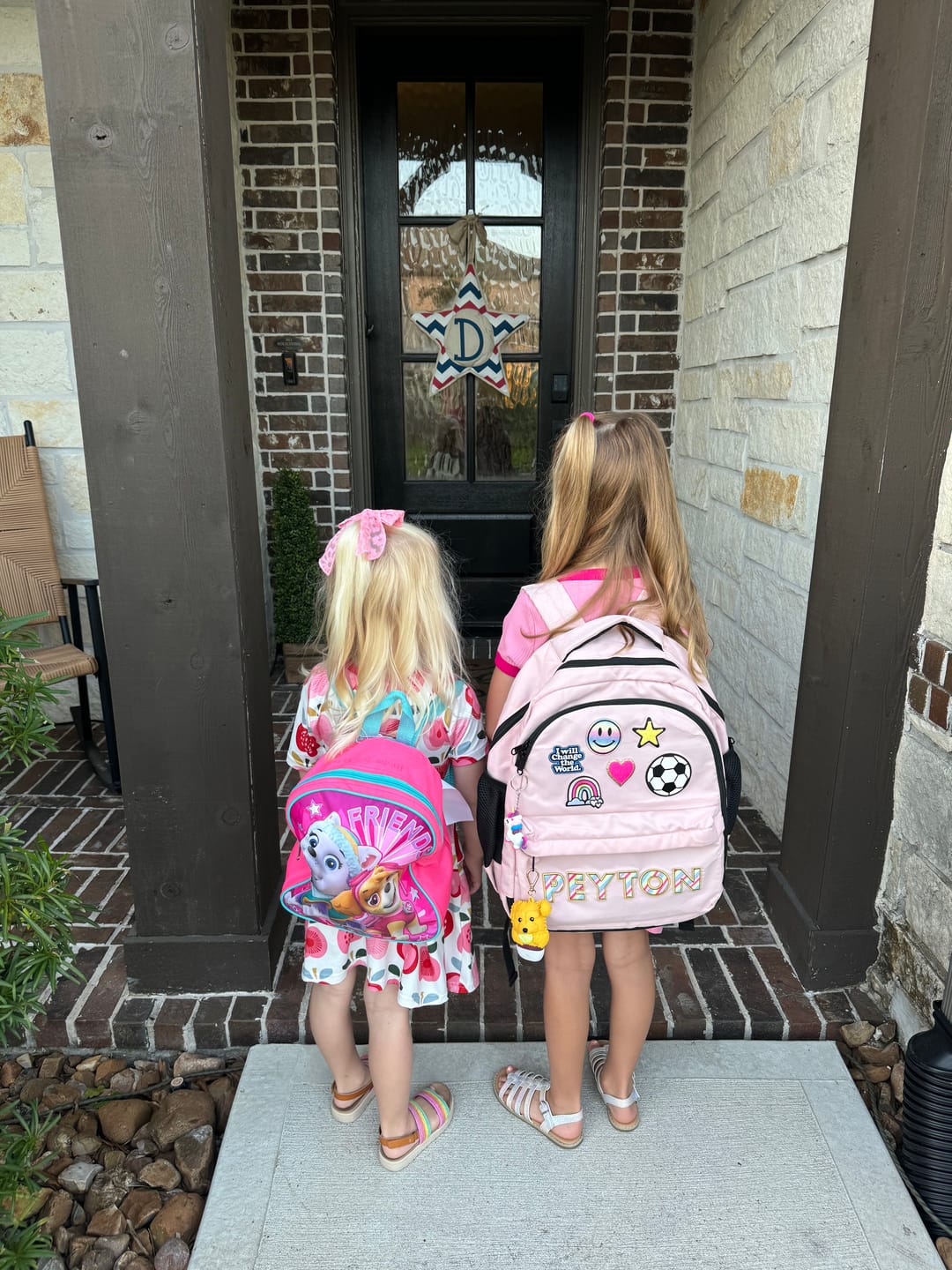 Customer photo review of Recycled Backpack