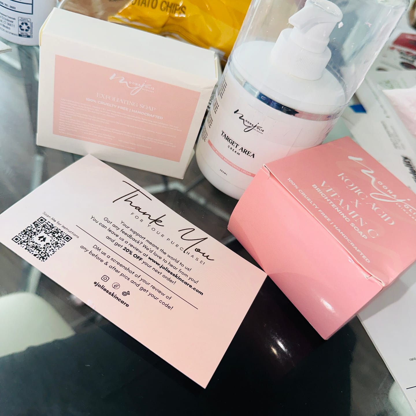 Customer photo review of Exfoliating Soap