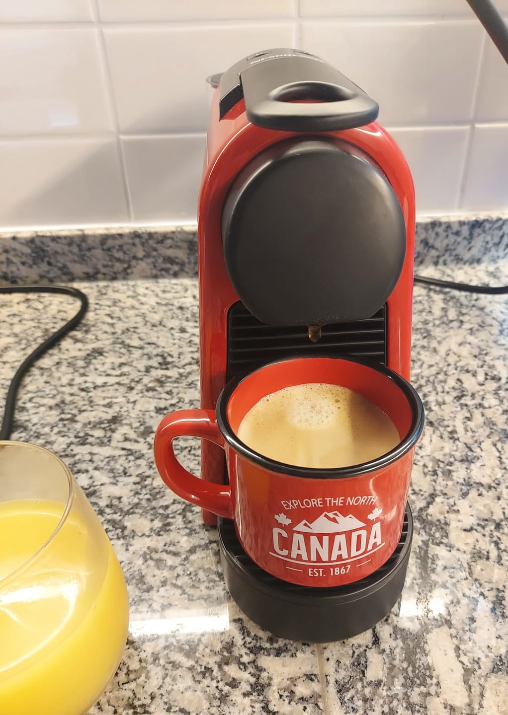 Customer photo review of Cápsula de café Caramel