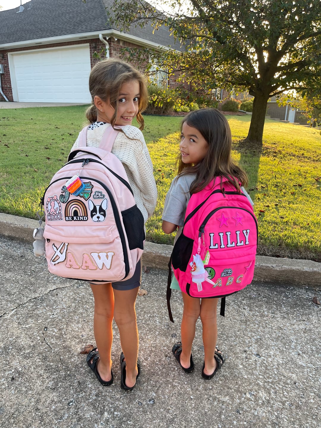Customer photo review of Recycled Backpack