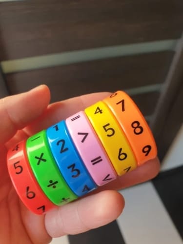 Customer photo review of Blocs mathématiques pour vos enfants