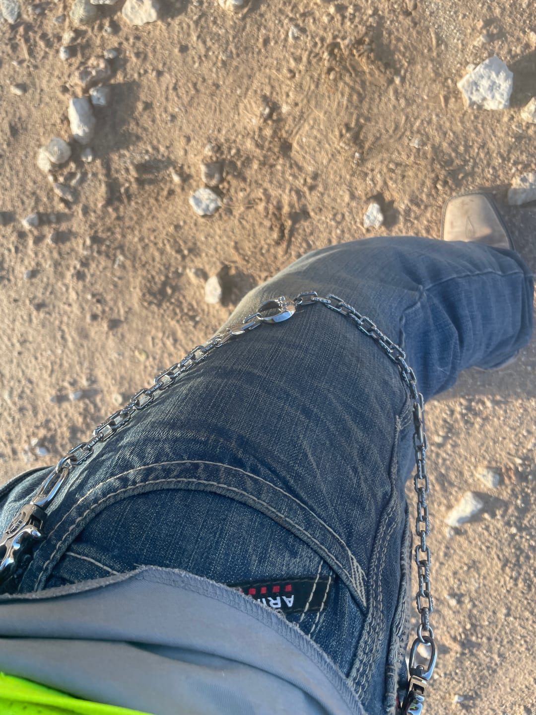 Customer photo review of ASTROLOGY WALLET CHAIN