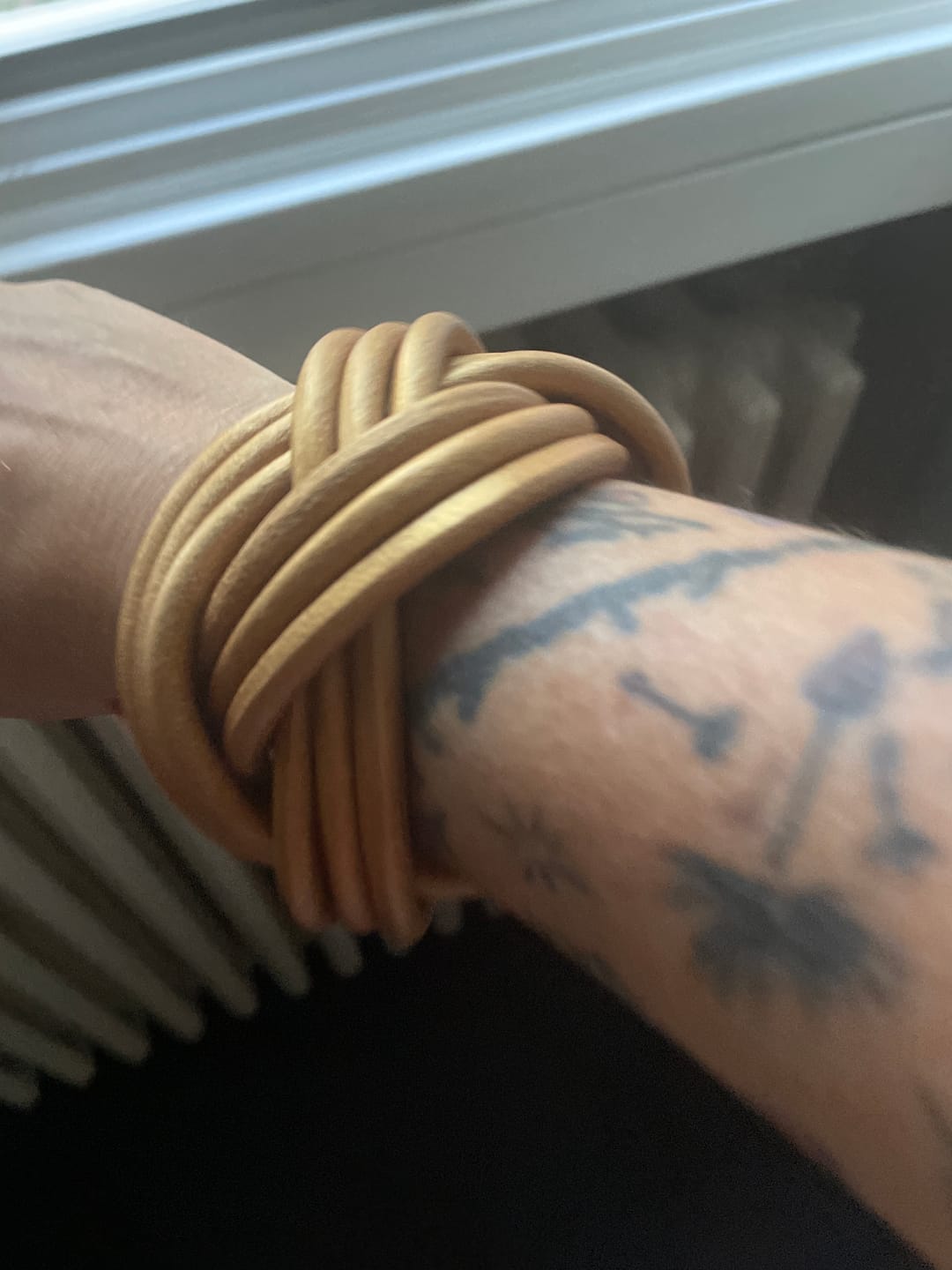Customer photo review of Bracciale pelle Nodomoro Tulsi