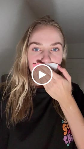 Customer video review of Dream Mouth Tape Strips