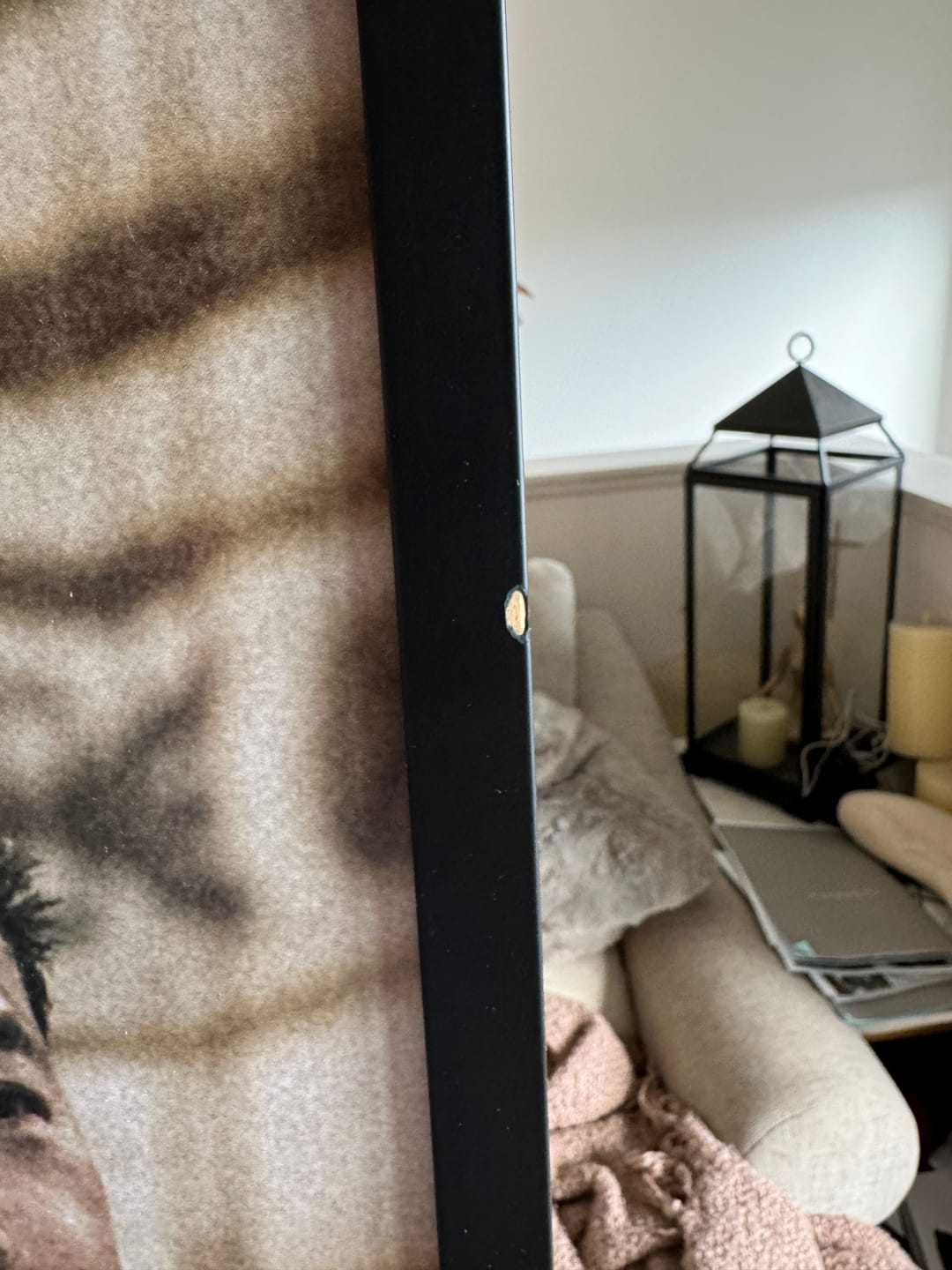 Customer photo review of Framed photo