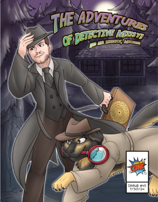 Customer photo review of Custom Comic Book – Turn Your Story Into a Fully Illustrated Comic