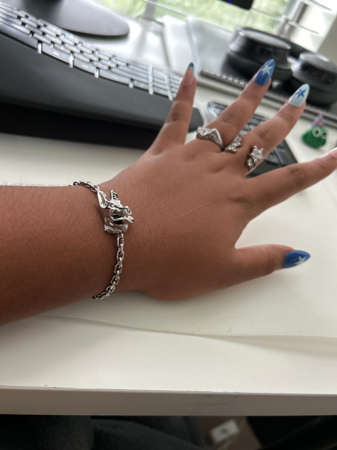 Customer photo review of HELLHOUND BRACELET
