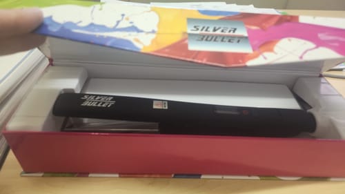 Customer photo review of Silver Bullet Lightning Titanium Straightner 25mm up 230 Degrees