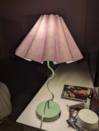Customer photo review of LITLAMP™ Cora Table Lamp