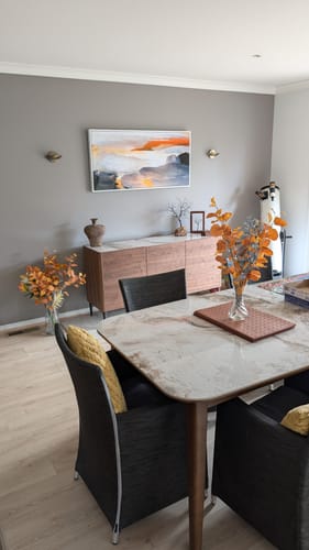 Customer photo review of The Figure, Abstract Art