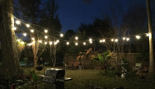 Customer photo review of LITLAMP™ Outdoor String Lights