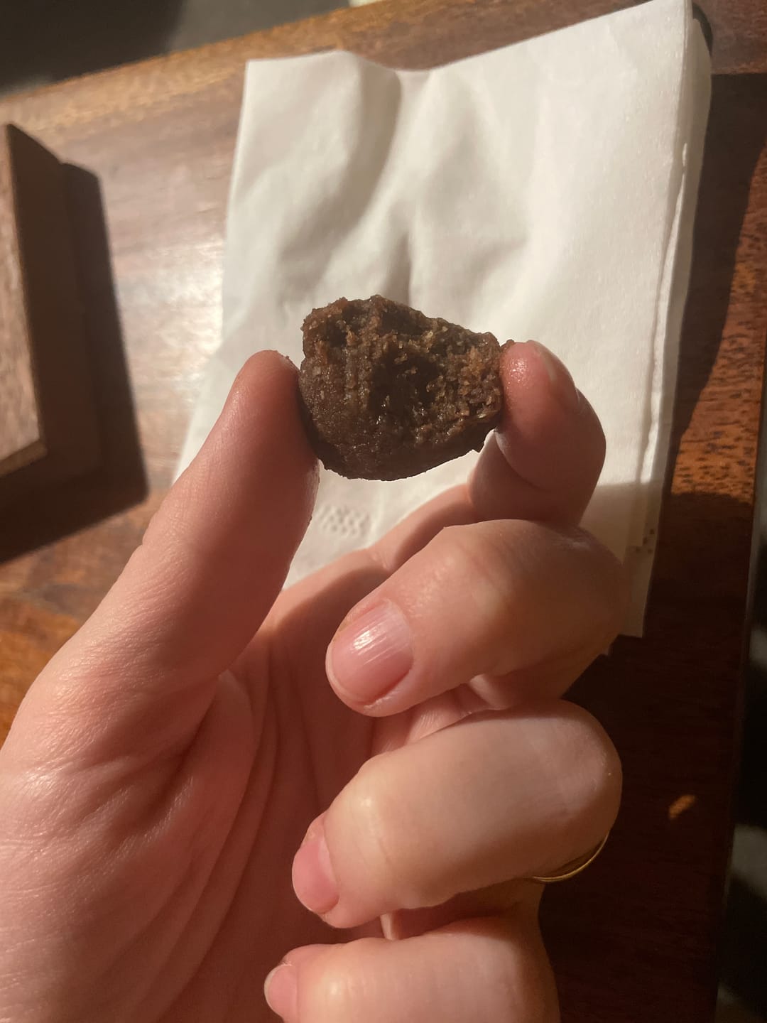 Customer photo review of Mint Chocolate Chip Rad Ball Mix