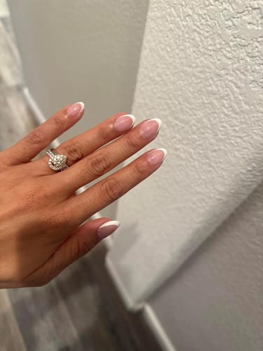 Customer photo review of XCOATTIPS® French - Extra Short Almond