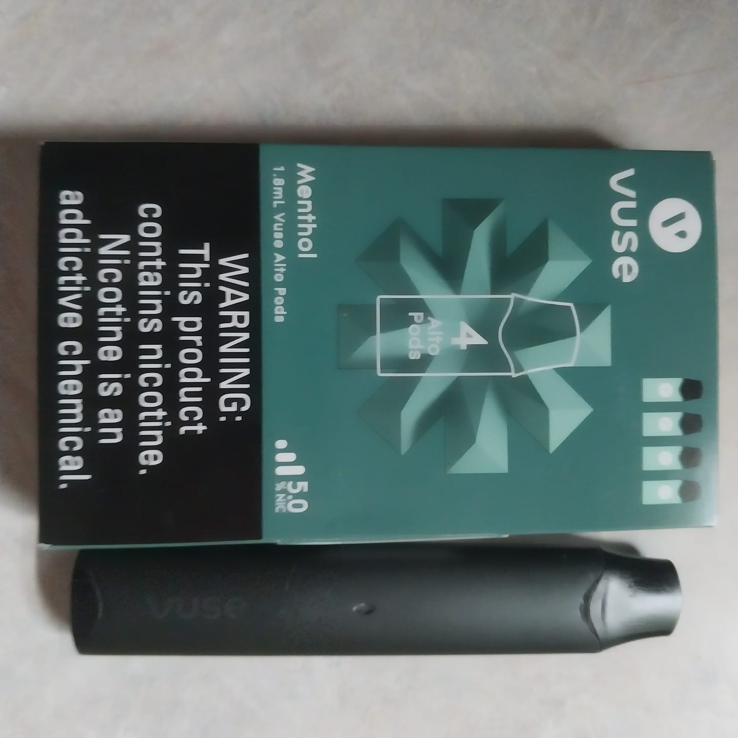 Customer photo review of Vuse Alto Replacement Pods