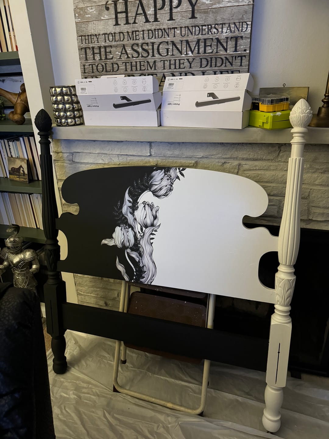 Customer photo review of One Step Paint - Black