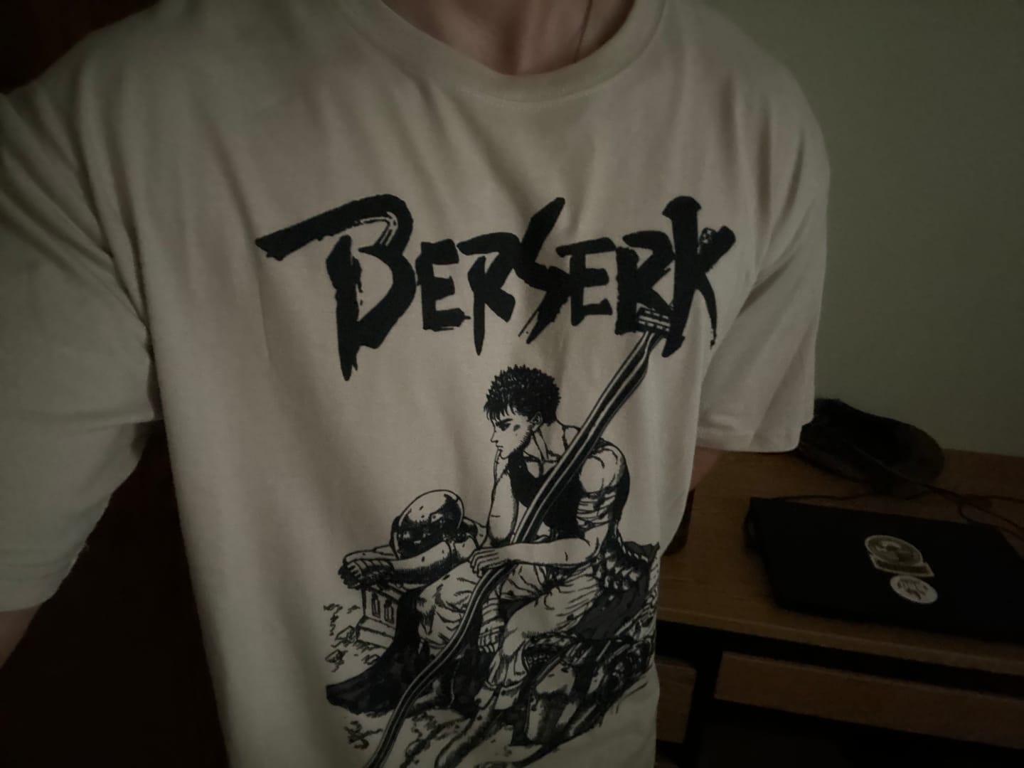 Customer photo review of BERSERK GUTS JOURNEY TEE