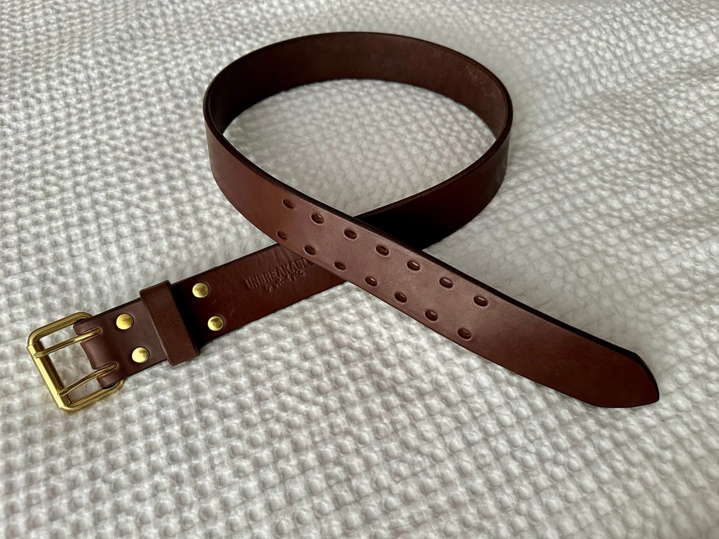 Customer photo review of The Unbreakable Belt