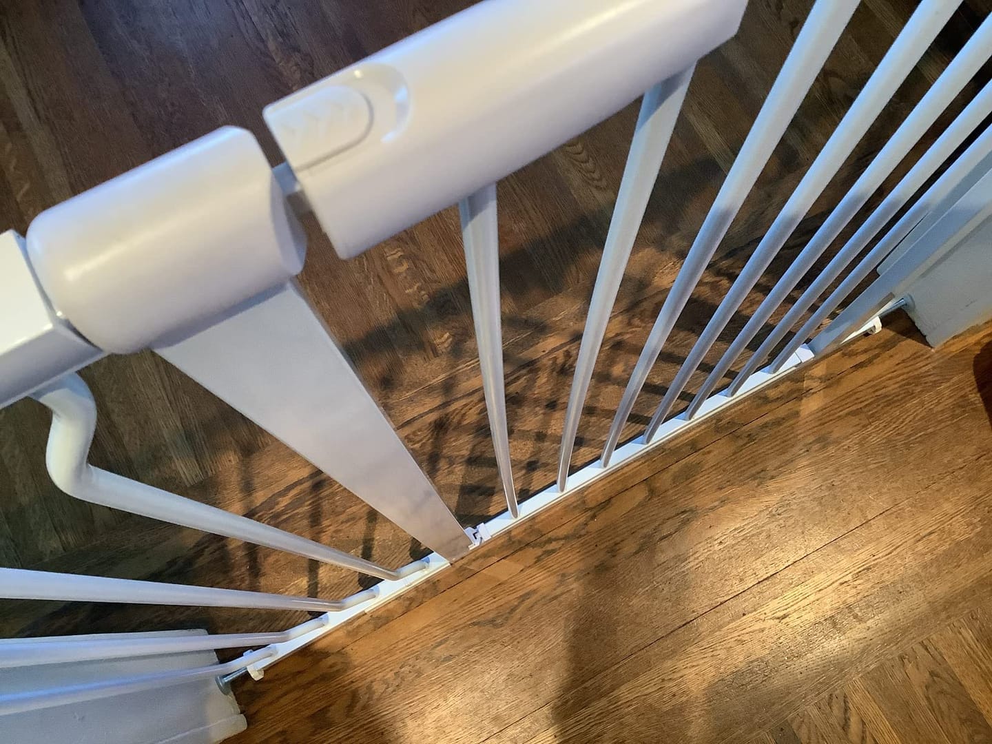Customer photo review of FairyBaby 40" Extra Tall Baby Gate in Heavy Duty Design