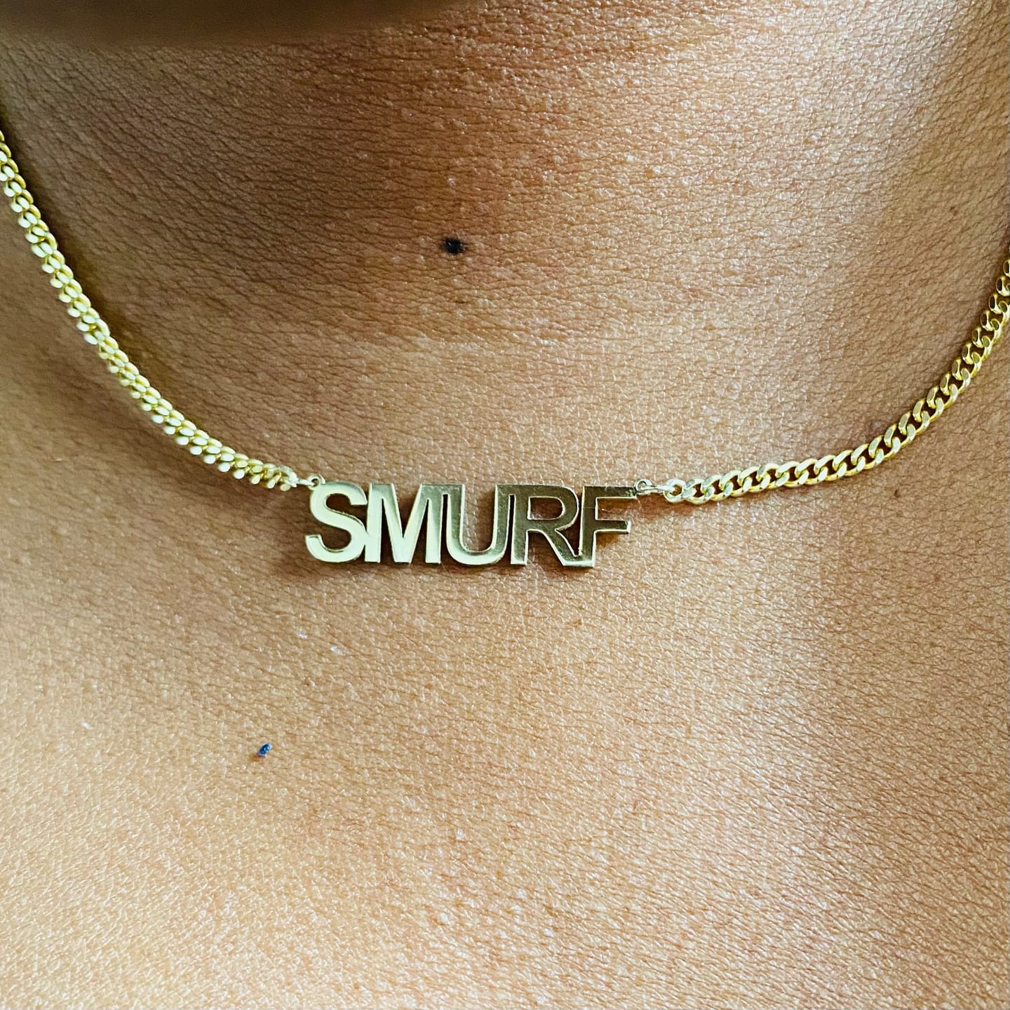 Customer photo review of Personalized Name Necklace
