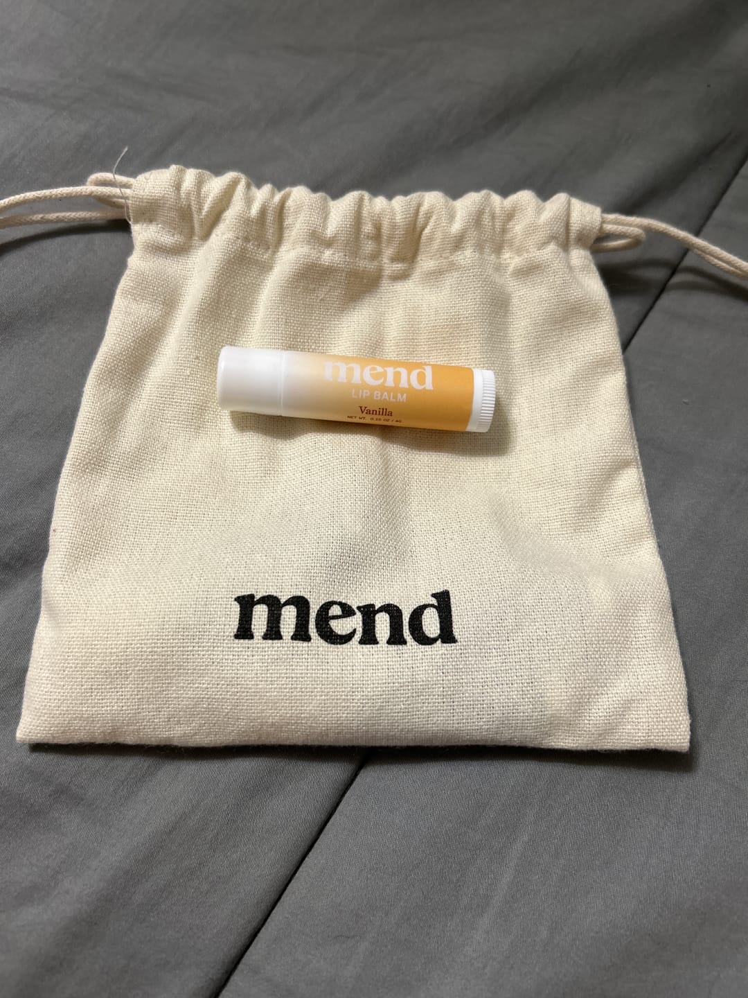 Customer photo review of Vanilla Lip Balm