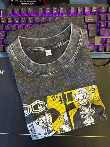 Customer photo review of Sabo Oversized Vintage T-shirt V1