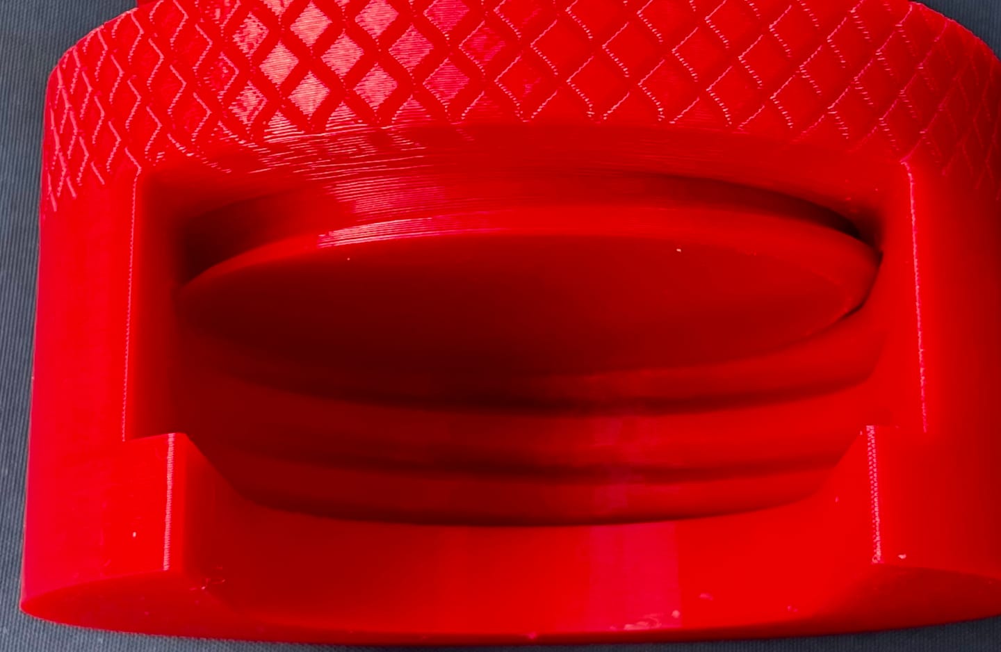 Customer photo review of Candy Red PETG Filament 1.75mm