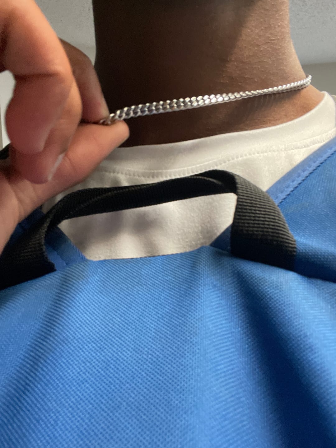 Customer photo review of 5mm Cuban Link Chain