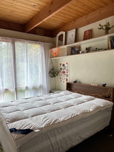 Customer photo review of Muscle Mat Luxury Mattress Topper - 4 Inches Thick