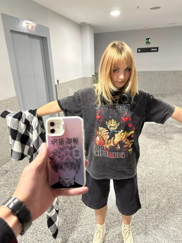 Customer photo review of Choso Oversized Vintage T-shirt V10