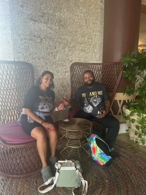 Customer photo review of You & Me We Got This Vintage 90s - Personalized Photo T-Shirt