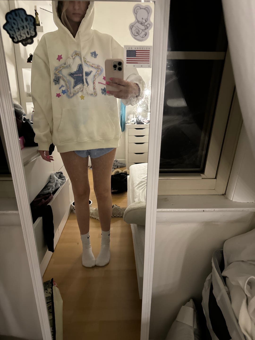 Customer photo review of Aelfric Eden Oversized Star Hoodie
