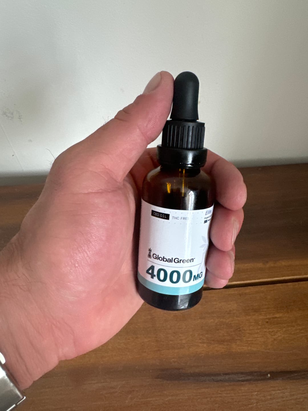 Customer photo review of Elite CBD Oil 4000mg
