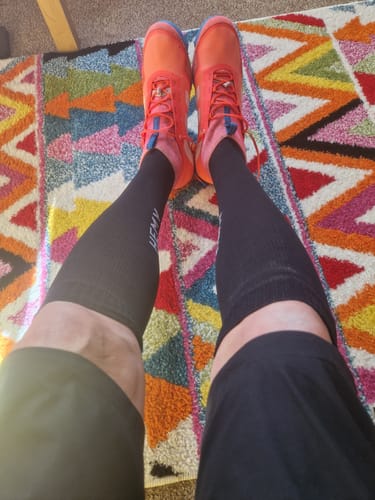 Customer photo review of HEMY Knee High Waterproof Socks