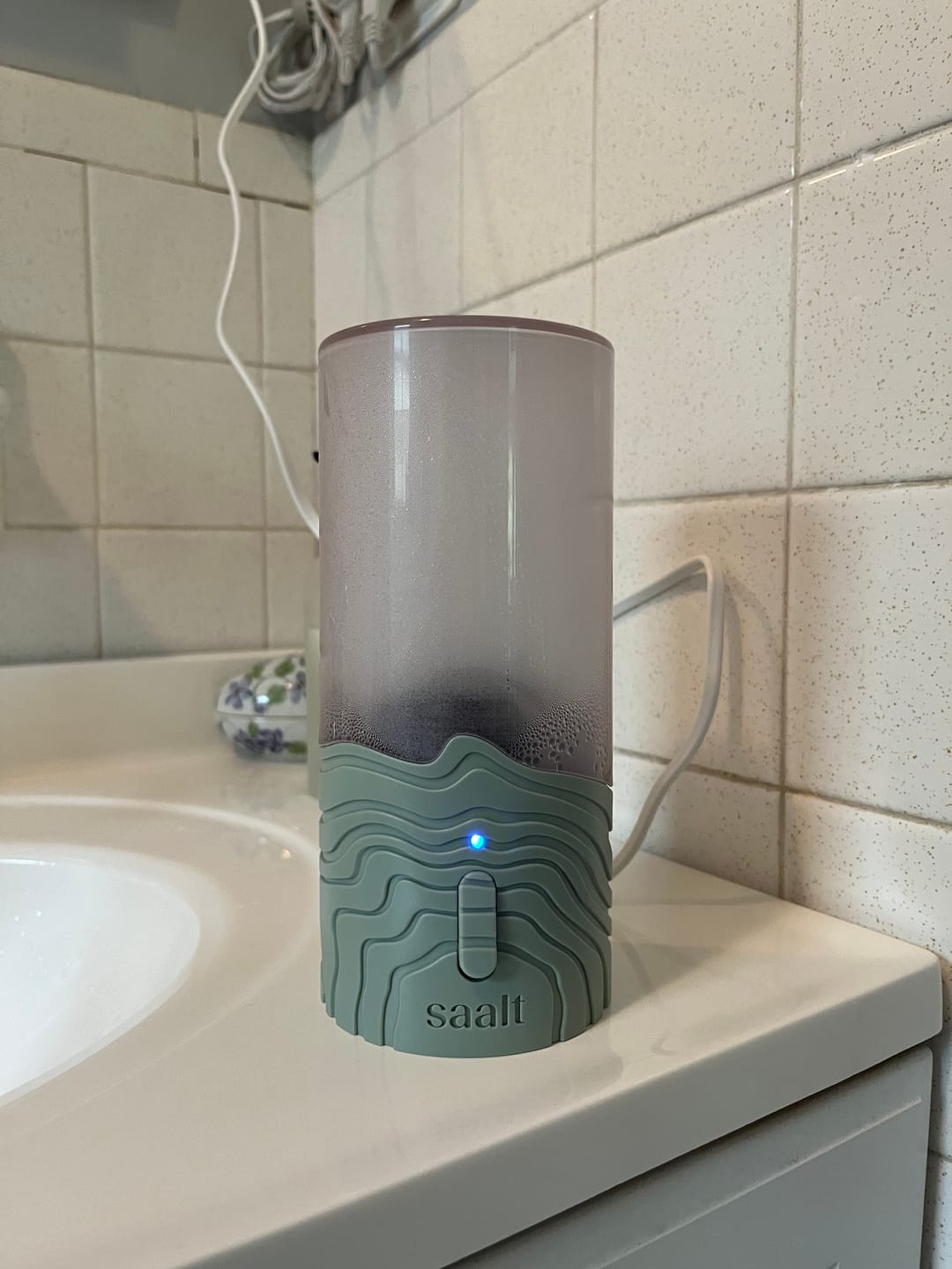 Customer photo review of Saalt Cup + Disc Steamer