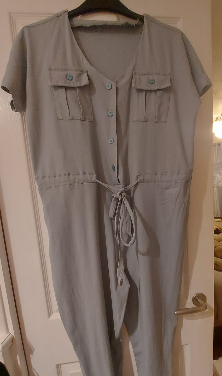 Customer photo review of Viscose Linen Woven Stretch Fabric