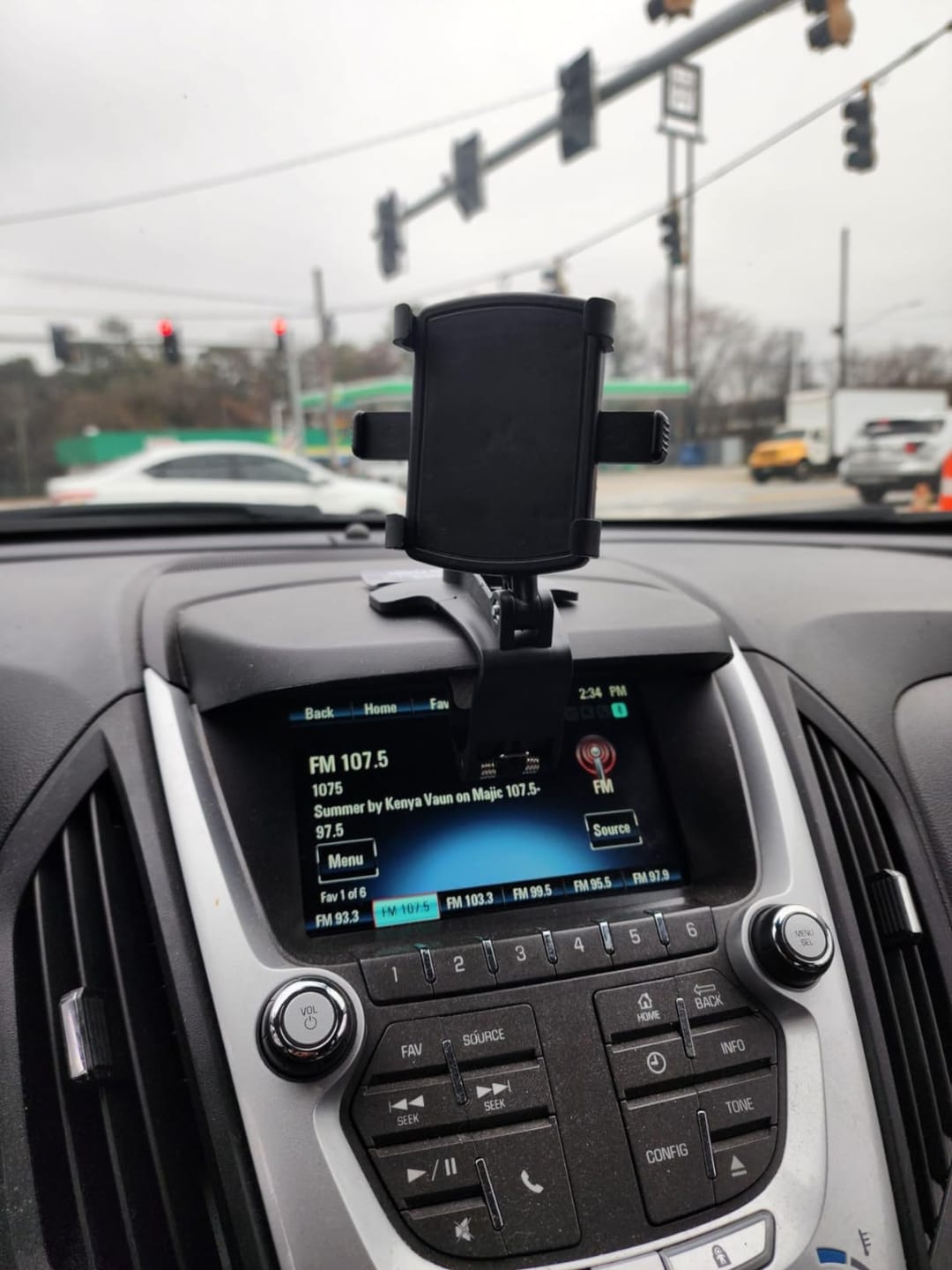 Customer photo review of Support de Téléphone Rotatif Premium pour Voiture