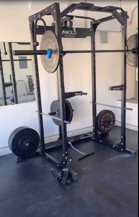 Customer photo review of F4 Power Rack with Lat Pull Down System