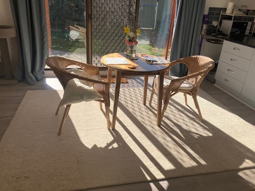 Customer photo review of Posy Saha 08D in Beige Rug