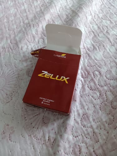 Customer photo review of Zelux | Box with 8 Sachets | Energy To Go
